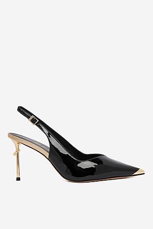 Czółenka EVA MINGE EO-LILLY-LT2131-1-1 Czarny