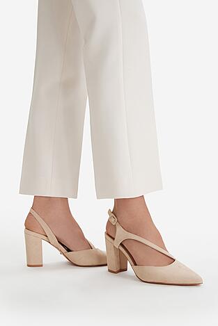 Czółenka DeeZee CEO-CD25-052-1 Beżowy