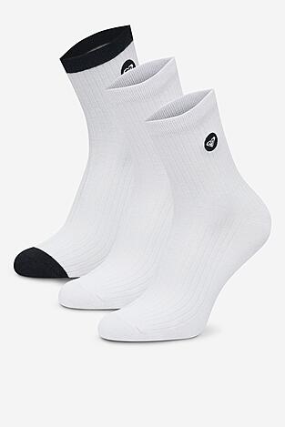 Чорапи ROXY AS_ROXY_02Z_SS25 (3-PACK) БЯЛ