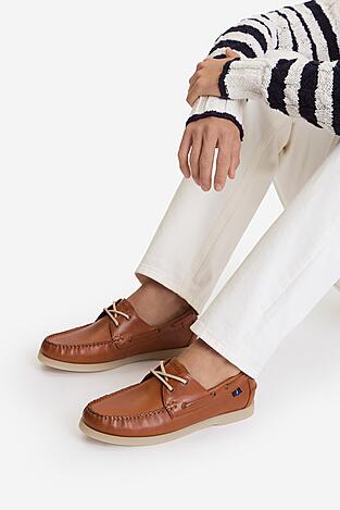 Półbuty NAUTICA CEO-COMO-01 MI08 Koniakowy