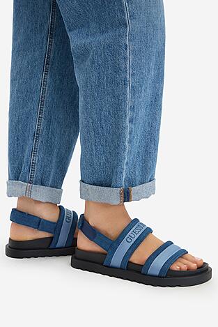Sandały GUESS JEANS EO-GJ2122 Niebieski
