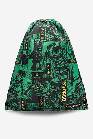 Săculeț pentru încălțăminte Lego DRAWSTRING BAG 10034-2301 VERDE