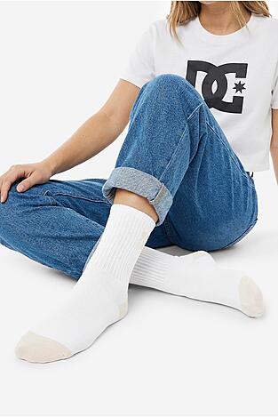 Skarpetki DC Shoes AS_DC_03W_SS25 (3-PACK) Biały