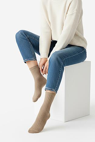 Чорапи NINE WEST CEO_AS_NW_08_W_AW25 (2 PACK)R БЕЖОВ