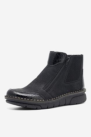 Bokacsizma Rieker 73355-00 FEKETE