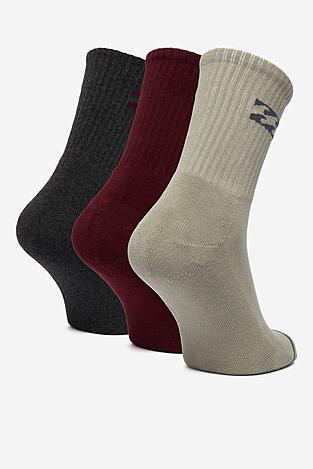 Skarpetki BILLABONG CEO_BR_BILLA_3061_W_AW25 (3 PACK) Oliwkowy