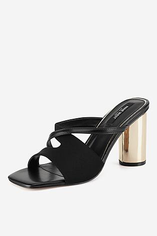 Šľapky NINE WEST WSS21562-01 ČIERNA