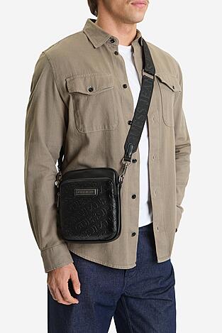 Мъжка чанта GUESS JEANS CWBEO-GUESS-B-003-09 ЧЕРЕН