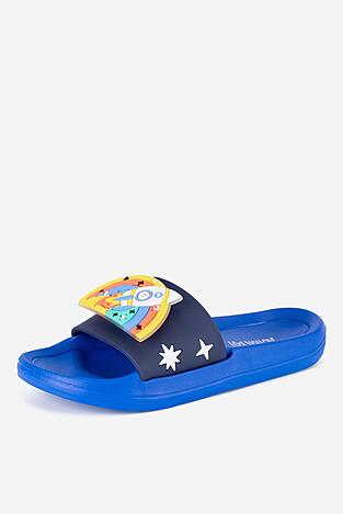 Klapki basenowe Action Boy P3047080K Chabrowy