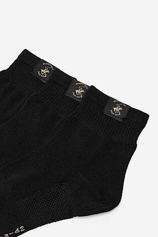 Чорапи Beverly Hills Polo Club KR_BHPC_FRESH_Z_SS25 (3-PACK) ЧЕРЕН