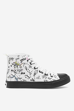 Vászoncipő Tom & Jerry CS-SS24-122WBTJ FEHÉR