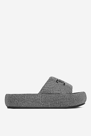 Klapki Juicy Couture WSS21515-04 Czarny