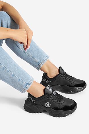 Sneakerși Beverly Hills Polo Club WFA3160-1 NEGRU