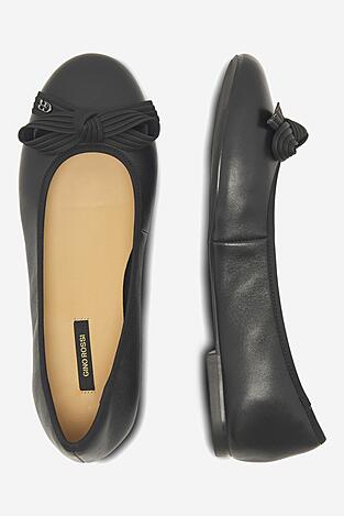 Baleriny Gino Rossi COZY-HS001-1-2 Czarny