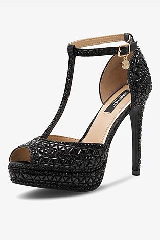 Szandál NINE WEST NISA SY015-1NW FEKETE