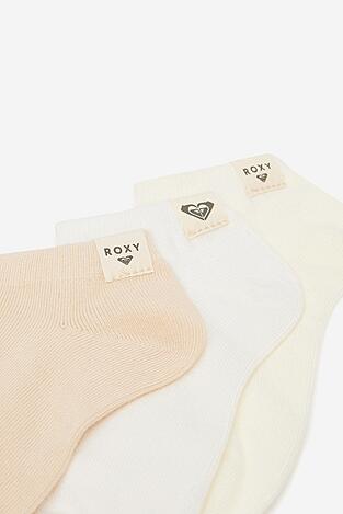 Skarpetki ROXY CEO_AS_ROXY_09S_SS26 (3-PACK) Beżowy