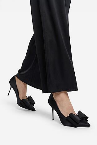 Czółenka EVA MINGE EO-EMI-25P142 Czarny