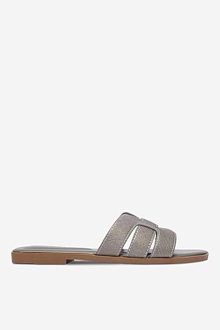Klapki Jenny CEO-LB-F1061 Szary