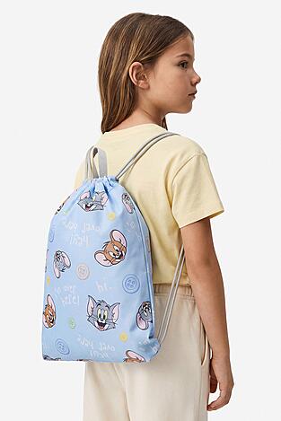 Worek na obuwie Tom & Jerry CEO-ACCCS-SS26-211WBTJ Błękitny