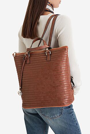 Hátizsák Lasocki CEO-LSK-K-024-06 CAMEL