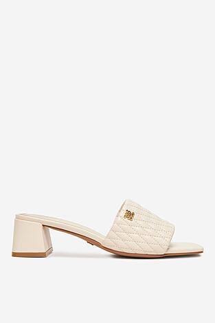 Klapki NINE WEST S4S96897-01 Beżowy
