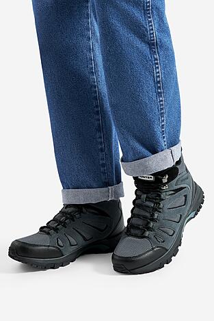 Túracipő HUNTER MASON MID HIKER WP SZÜRKE