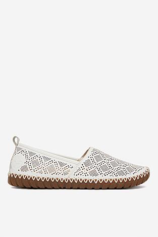 Półbuty Rieker CEO-M2851-80 Biały