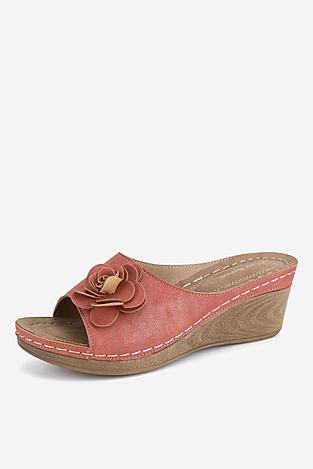 Klapki Clara Barson WYL05010-29 Czerwony