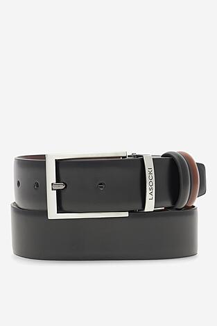 Мъжки колан Lasocki 2M2-011-SS24 ЧЕРЕН