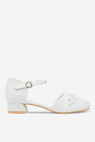 Baleriny Nelli Blu CM230522-7 Biały
