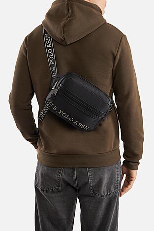 Geantă pentru bărbați U.S. POLO ASSN. BIUXT8519MVP NEGRU