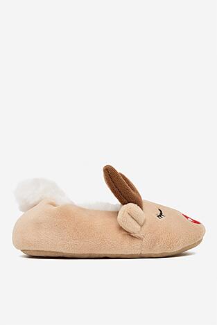 Kapcie Action Boy AGK22713 Brązowy jasny