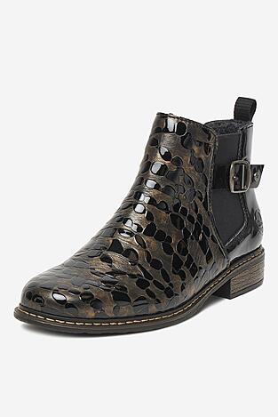 Ghete Rieker CEO-Z4965-90 NEGRU