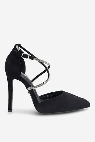 Czółenka DeeZee LARISSA KL-HH4785-62 Czarny