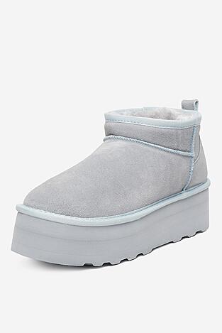 Botki DeeZee DZN-005 Niebieski jasny