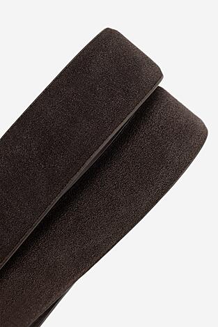 Дамски колан Gino Rossi BLYL24006-1 ТЪМНОКАФЯВ