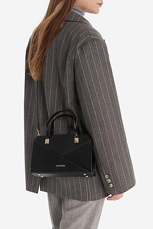 Kézitáska Lasocki CEO-LSK-M-001-09 FEKETE