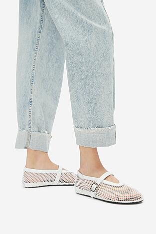 Baleriny Badura MIMOSA-SLT-24067P-52 Biały