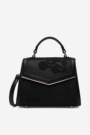 Torebka NINE WEST CEO-WALL STREET GLOW-KY318 Czarny