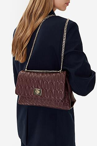 Kézitáska NINE WEST CEO-MILA-S23788-4 BORDÓ
