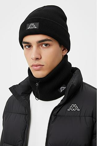 komínová šála Kappa CEO-KAP-U4-001-AW25 ČERNÁ