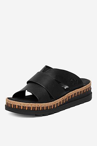 Klapki Rieker CEO-V7989-00 Czarny