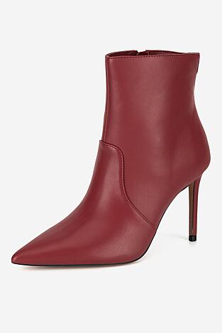 Botki NINE WEST BYCCC05 Czerwony