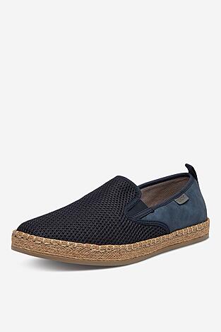 Espadryle Rieker CEO-B2661-14 Granatowy ciemny