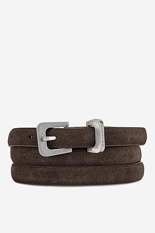 Pasek damski Gino Rossi BLYL24003-1 Brązowy ciemny