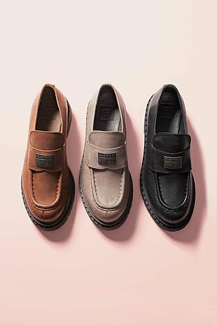 Mokasyn G-STAR RAW EO-DOLUNAY-25FW05 Szary