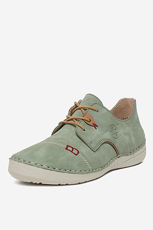 Półbuty Rieker CEO-52528-52 Seledynowy