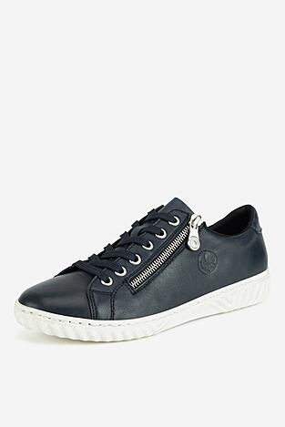 Sneakers Rieker N0900-14 Granatowy ciemny