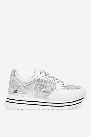 Sneakers EVA MINGE WYL3795-1 Srebrny