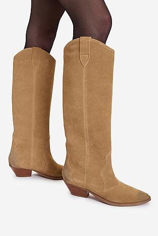 Kozaki Badura EO-V365-206 Beżowy